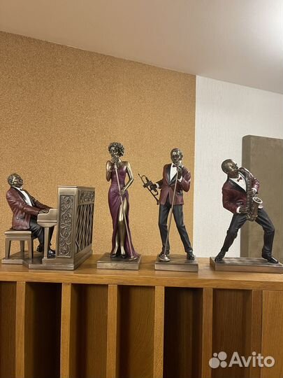 Коллекция статуэток джазовых музыкантов Veronese
