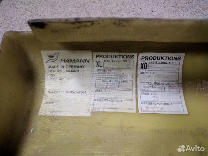 BMW e39 Hamann правая накладка порога