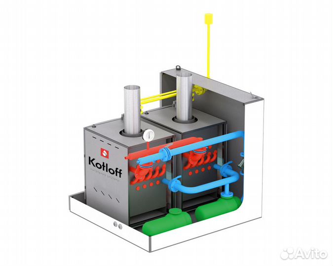 Котельная для отопления помещений от 1000м2
