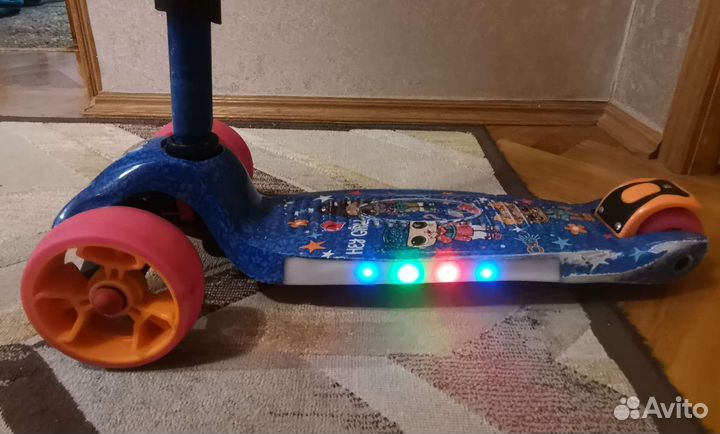 Самокат детский трехколесный бу