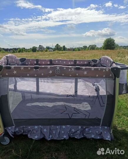 Детская кровать манеж