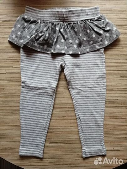 Кофты,легинсы пакетом для девочки 74,80,86