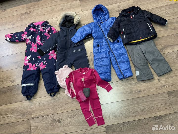 Детские вещи на девочку 0-1,5 года пакетом 100шт