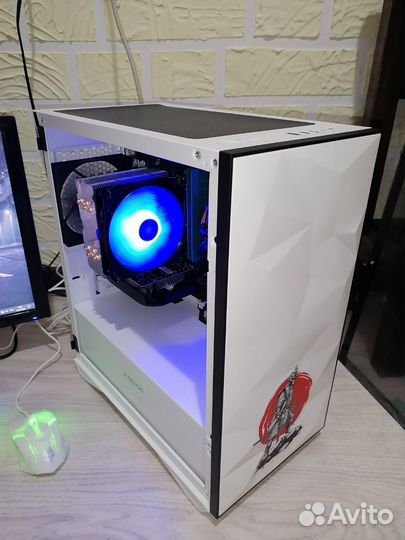 Игровой Пк на Intel i7 8750+Комплект(монитор,Кл/мш