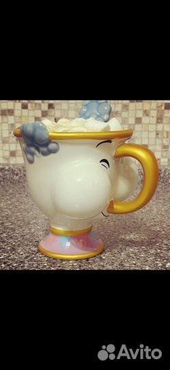 Чашка Чип из Красавица и Чудовище