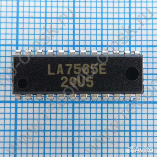 LA7565E - IF Signal-Processing IC for PAL/ntsc Multi-System Audio TV and VCR Products