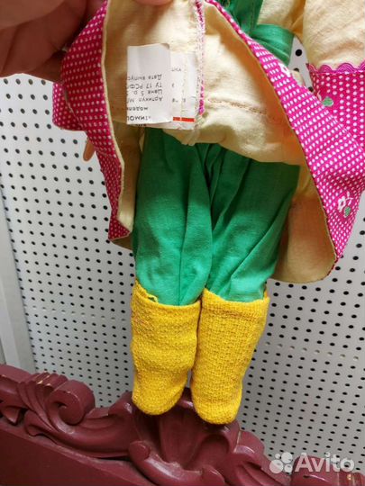 Кукла СССР Тимошка ряженный