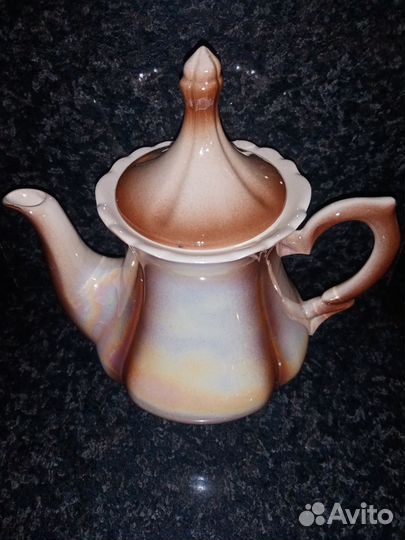 Кофейник и сахарница, керамика, винтаж