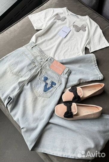 Джинсы valentino