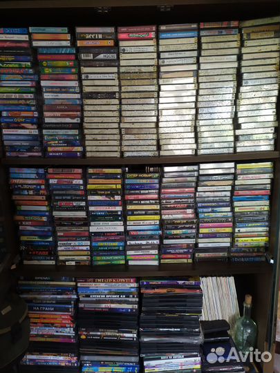Аудио кассеты, видео, винил
