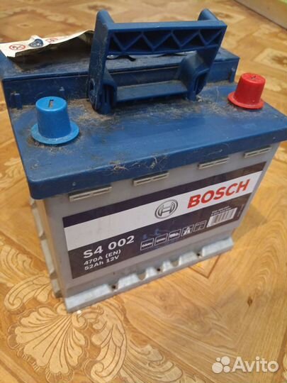 Аккумулятор Bosch 12v 52ач