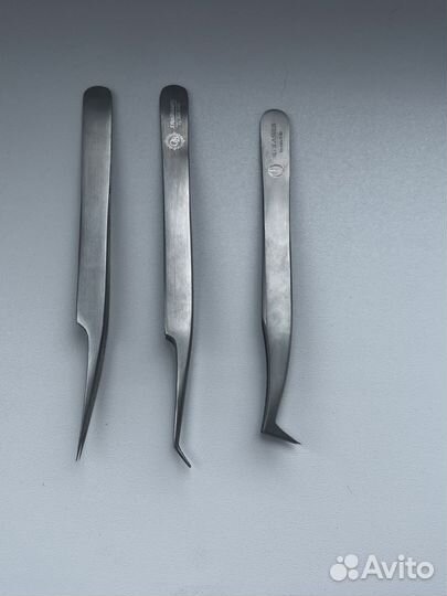 Пинцеты для наращивания рестниц