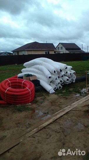 Дренаж участка, ливневая канализация, отмостка