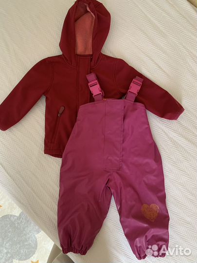 Куртка и полукомбинезон softshell утепленные 92