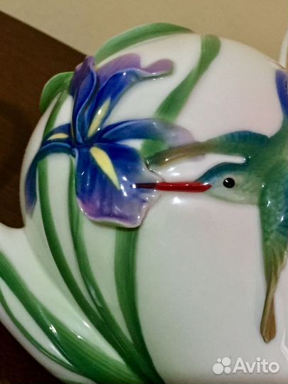 Набор из трёх предметов.Колибри Franz porcelain