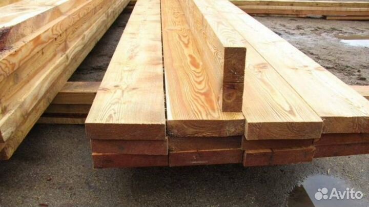 Обрезная доска брус из лиственницы с доставкой