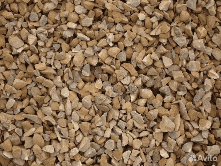 Щебень гравийный любой фракции с доставкой