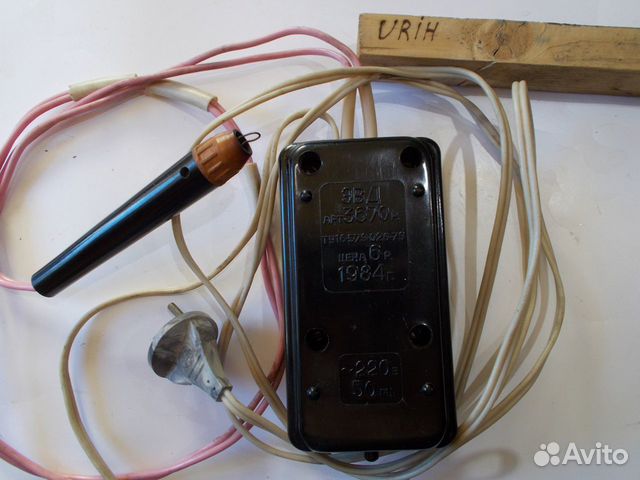 Электровыжигатель по дереву.(1984г)