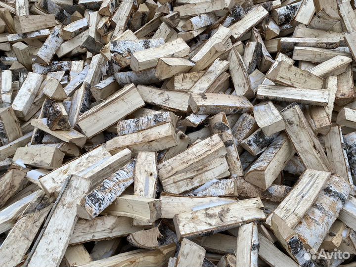 Дрова березовые колотые с доставкой