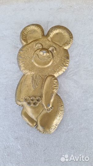 Олимпийский мишка, настенное панно