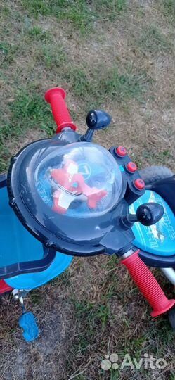 Велосипед трёхколёсный детский planes