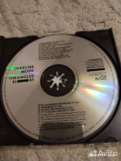 Depeche Mode cd для Александра