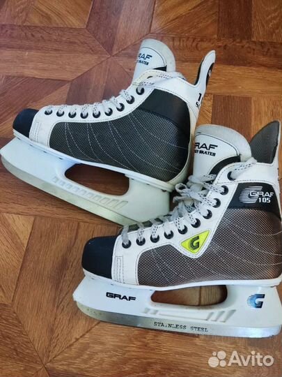 Коньки хоккейные graf 105 super