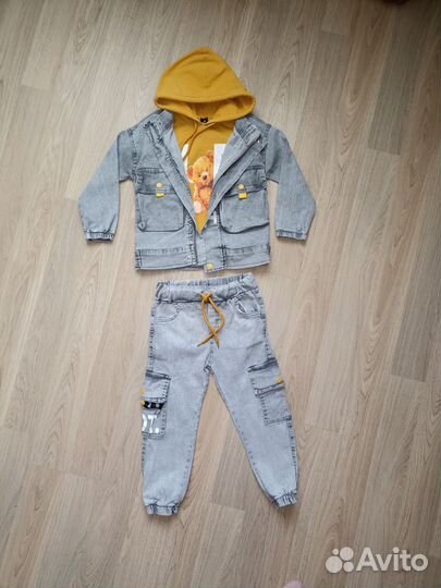 Джинсовый костюм 104