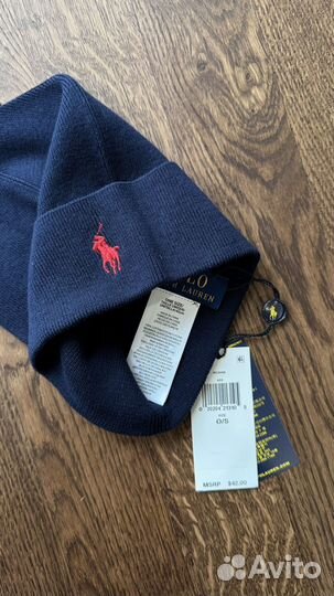 Polo Ralph Lauren шапка Демисезон.Оригинал
