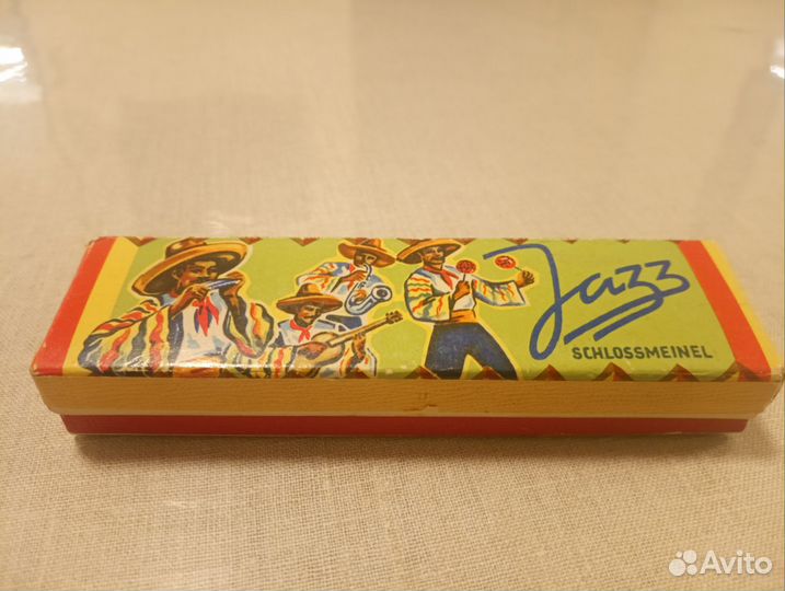 Немецкая губная гармошка Jazz Hugo Rauner KG