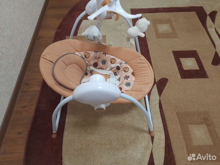 Детские электронные качели для новорожденных