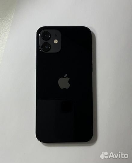 Смартфон Apple iPhone 12 black (черный) 128Gb Sim