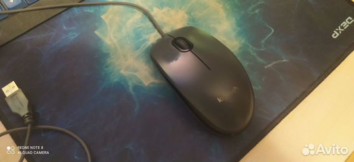 Проводная мышь logitech