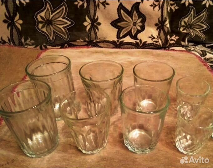 Стакан граненый, стопки СССР