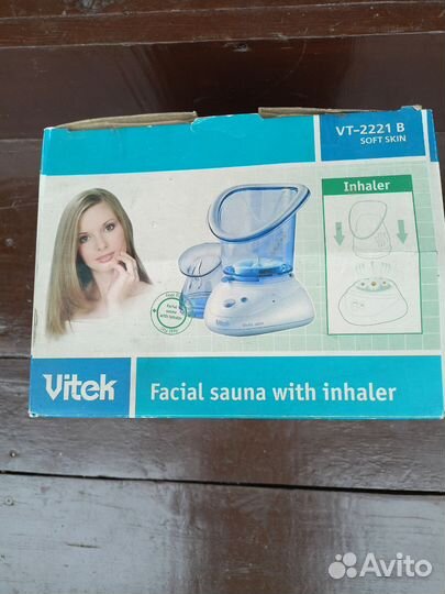 Сауна для лица, плюс ингалятор, VT -2221 B