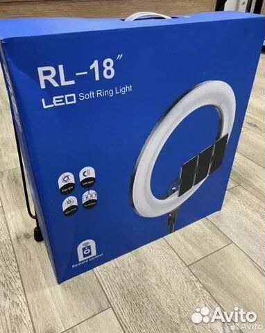 Кольцевая лампа 45 см