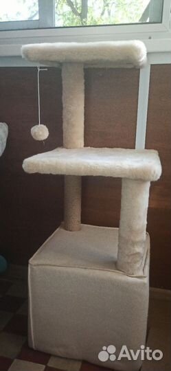 Домик для кошки 4-х уровня