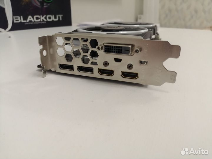 Видеокарта MSI AMD Radeon RX 580 armor 8G OC