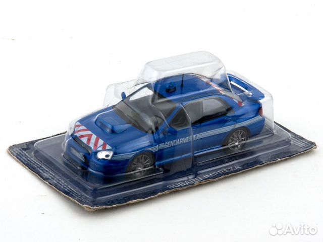 Модель деагостини полиция франции Subaru Impreza