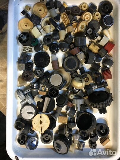 Ручки старых приёмников и радиол