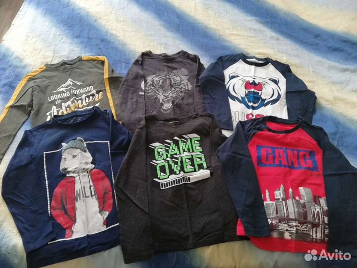 Вещи пакетом на мальчика р. 140