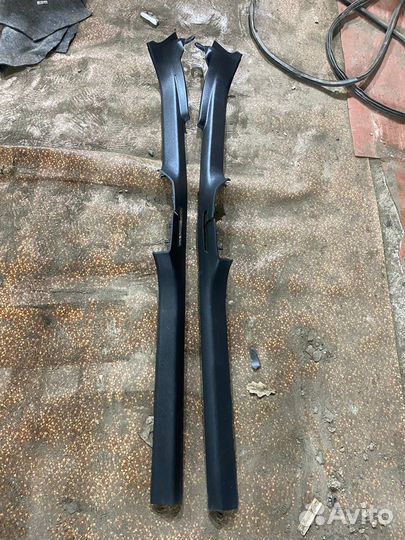 Накладки порога volkswagen jetta 6