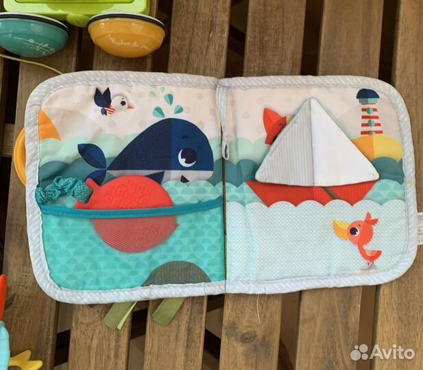 Развивающие игрушки Tiny Love, Fisher Price, Vulli