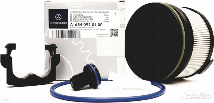 A6540920100 Топливный фильтр mercedes