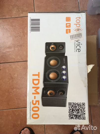 Колонки для компьютера 2.1 TOP device TDS 500