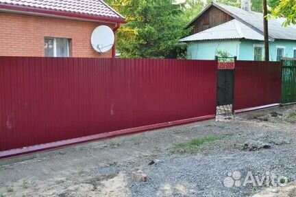 Забор из профлиста