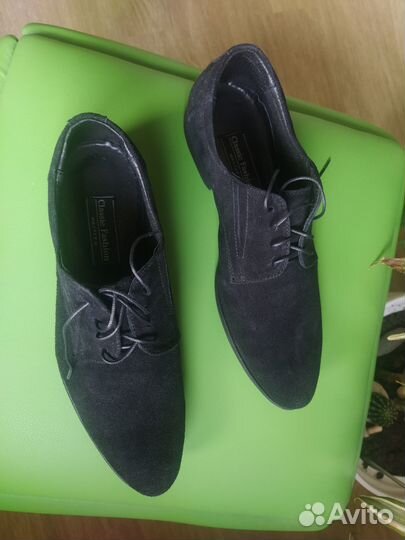 Туфли замшевые мужские новые