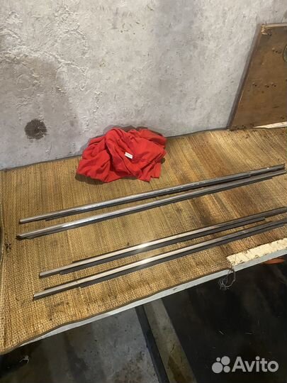 Комплект хромированных молдингов ауди 100с3