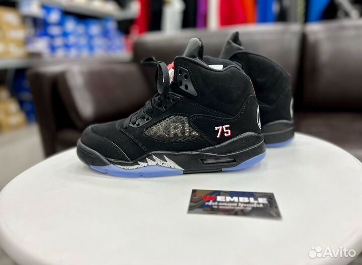 Кроссовки Air Jordan 5 x PSG (премиум)