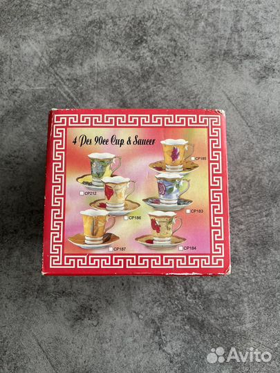 Фарфоровые чашки